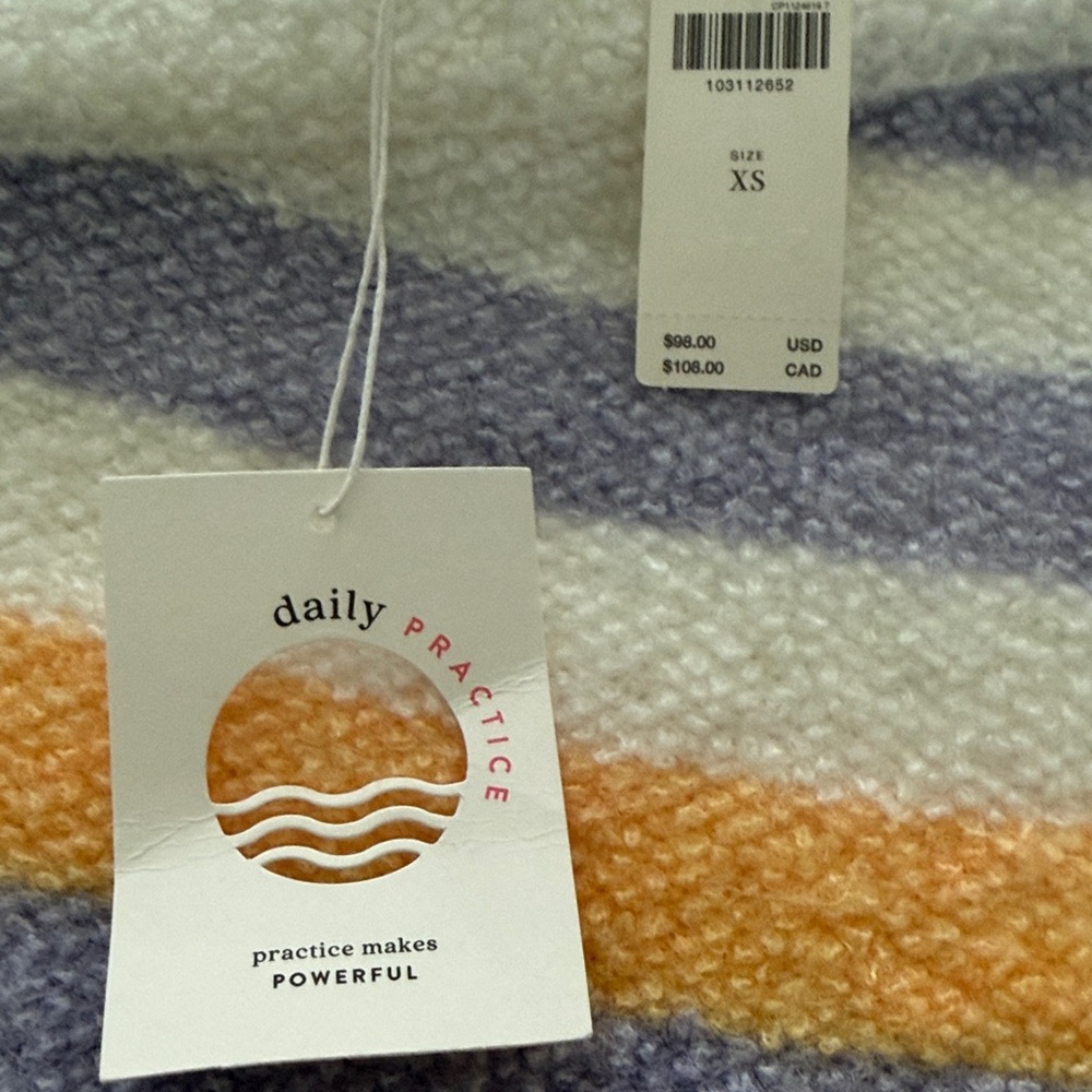 Daily Striped Mini Skirt in Multicolor - Picture 2 of 3